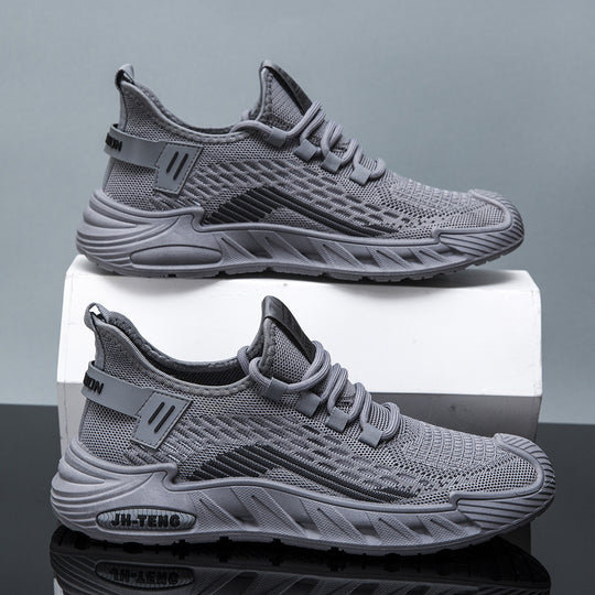 Damen Sportliche Laufschuh mit atmungsaktiver Mesh-Oberfläche und dämpfender Sohle R&B