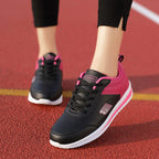 Damen sportive Freizeitsneaker mit atmungsaktivem Obermaterial und rutschfester Sohle R&B