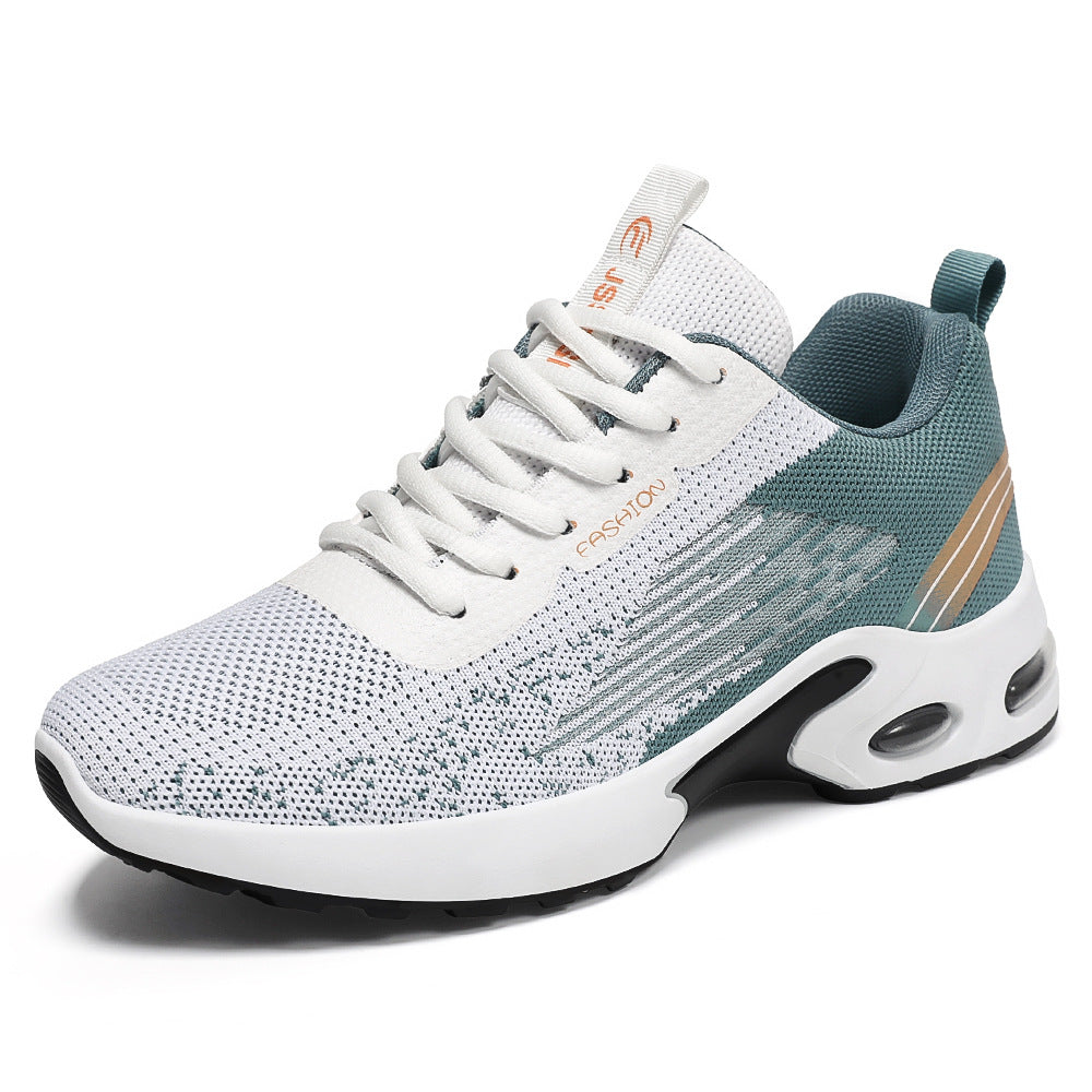 Damen Sportliche Schnür-Sneaker mit atmungsaktivem Mesh-Obermaterial und dämpfender Sohle R&B