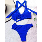 Damen Designer-Badeanzug mit einzigartigem Schnitt R&B