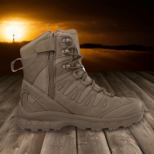 Herren Outdoorschuhe mit hohem Knöchelschutz und rutschfester Sohle R&B