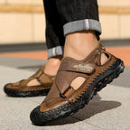 Herren Atmungsaktive Sport-Sandalen mit verstellbarem Riemensystem R&B