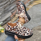 Damen Komfort-Sneaker mit R&Brnem Tiermotiv und rutschfester Sohle R&B