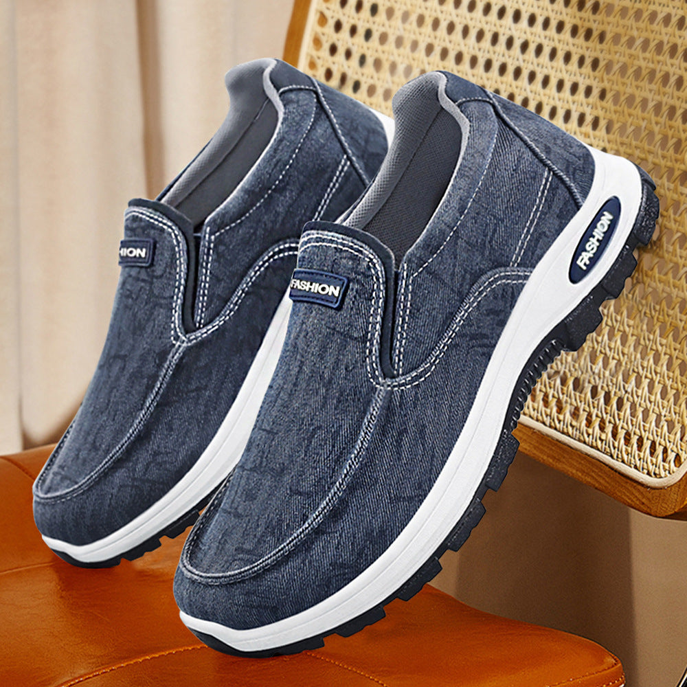 Damen Sportliche Slipper mit elastischem Einstieg R&B