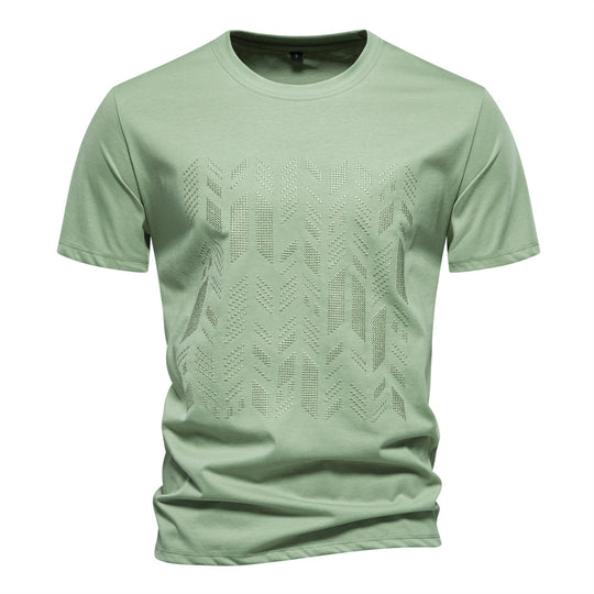 Herren T-Shirt mit innovativem Strukturdesign R&B