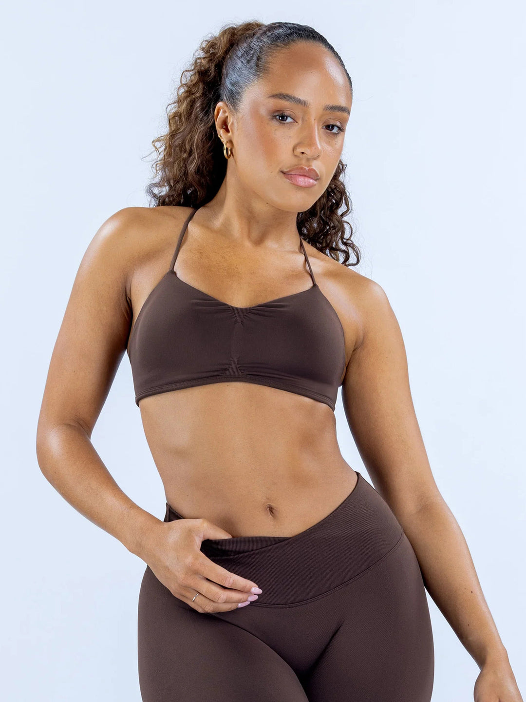 Damen Sport-Bikini-Oberteil mit verstellbaren Trägern und unterstützender Passform R&B