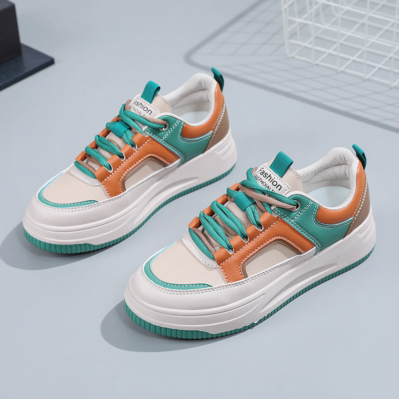 Damen modische Sneakers mit gepolstertem Innenfutter und robustem Sohlenprofil R&B