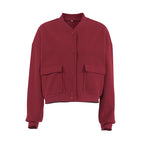 Damen Oversized Blazerjacke mit voluminösen Ärmeln und praktischen Taschen R&B