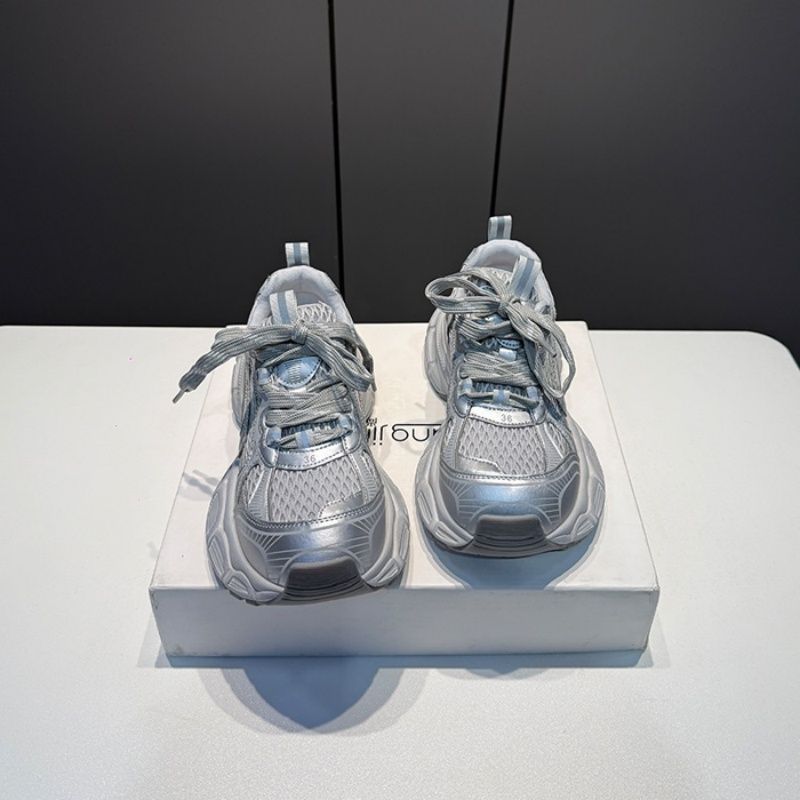 Damen Sportliche Runner Sneakers mit rutschfester Sohle und atmungsaktivem Mesh R&B