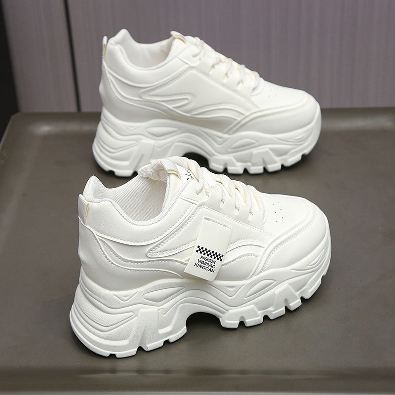 Damen Sportliche Chunky Sneakers mit gepolsterter Laufsohle und atmungsaktivem Obermaterial R&B