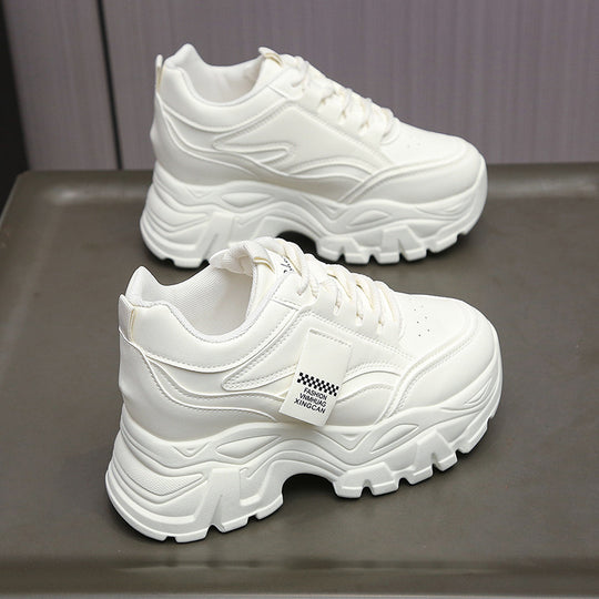 Damen Sportliche Chunky Sneakers mit gepolsterter Laufsohle und atmungsaktivem Obermaterial R&B