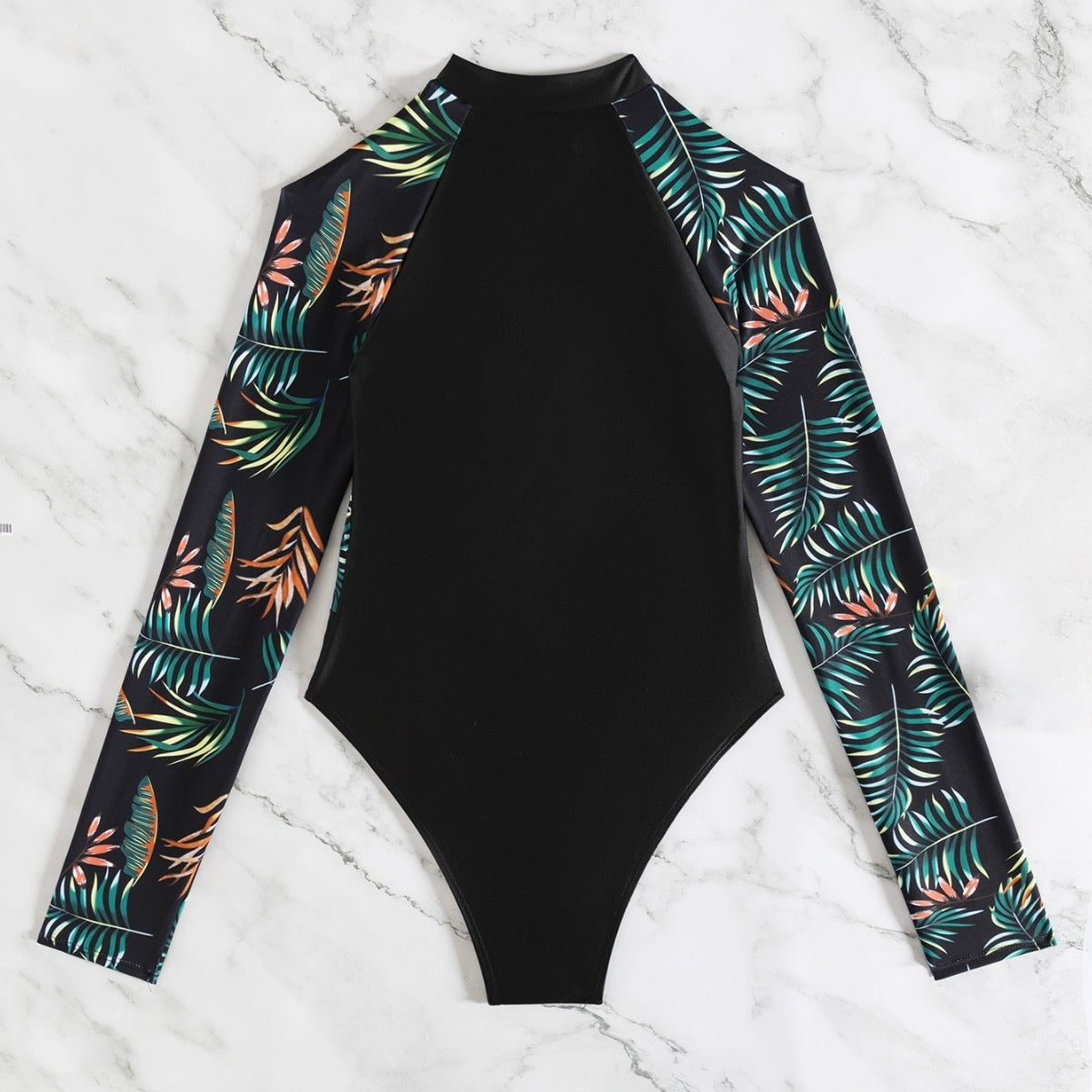 Damen Langärmliger Neopren-Schwimmanzug R&B