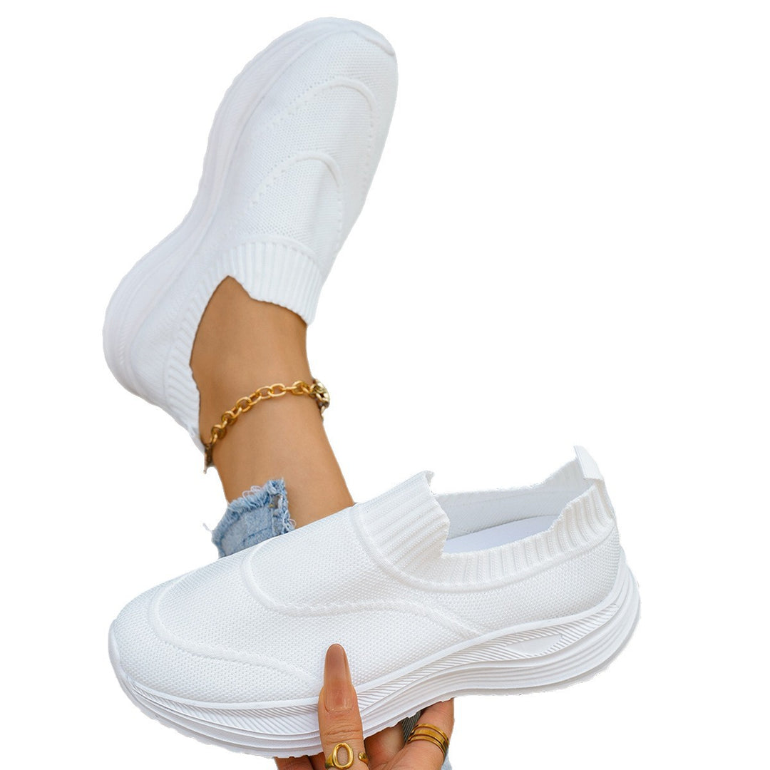 Damen atmungsaktive Slip-On Sneakers R&B