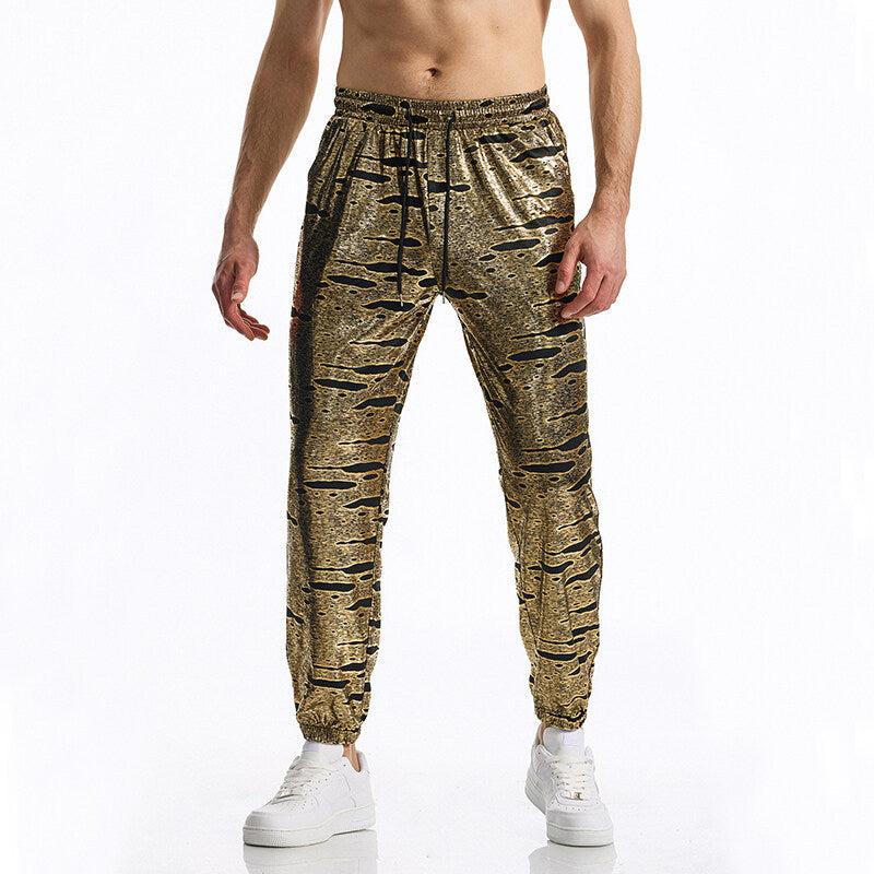 Herren modische Sweatpants mit reflektierendem Muster R&B