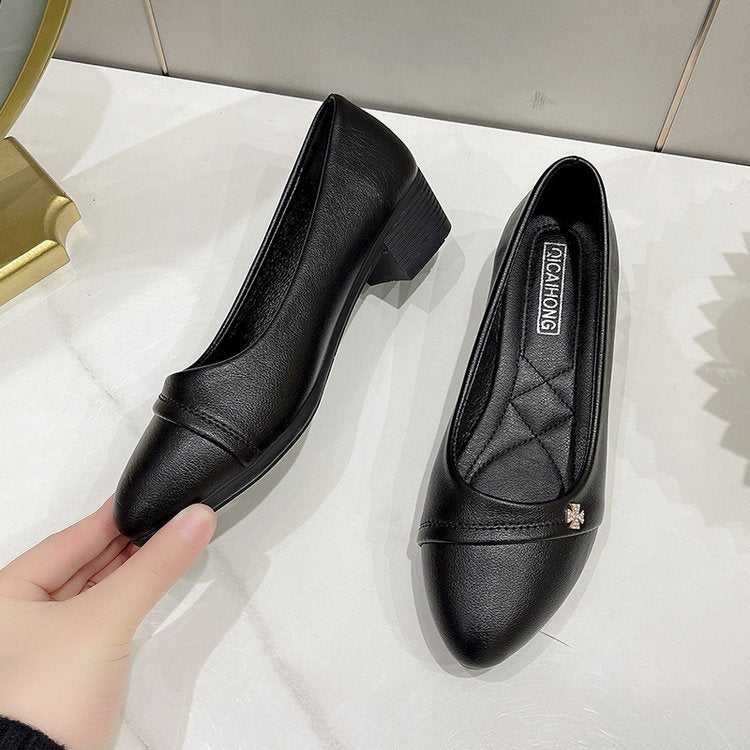 Damen elegante Ballerinas mit modischem Schmuckdetail R&B