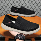 Damen Bequeme Mesh-Slipper mit elastischem Einstieg und dämpfender Sohle R&B