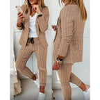 Damen Blazer und Hose Set R&B