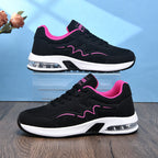 Damen nan City-Walking-Sneaker mit sichtbarer Fersenluftkammer und ergonomischer EVA-Dämpfung R&B