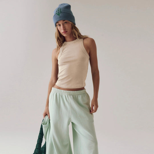 Damen Sportliches Oberteil mit schmalem Kragen und figurbetonendem Design R&B