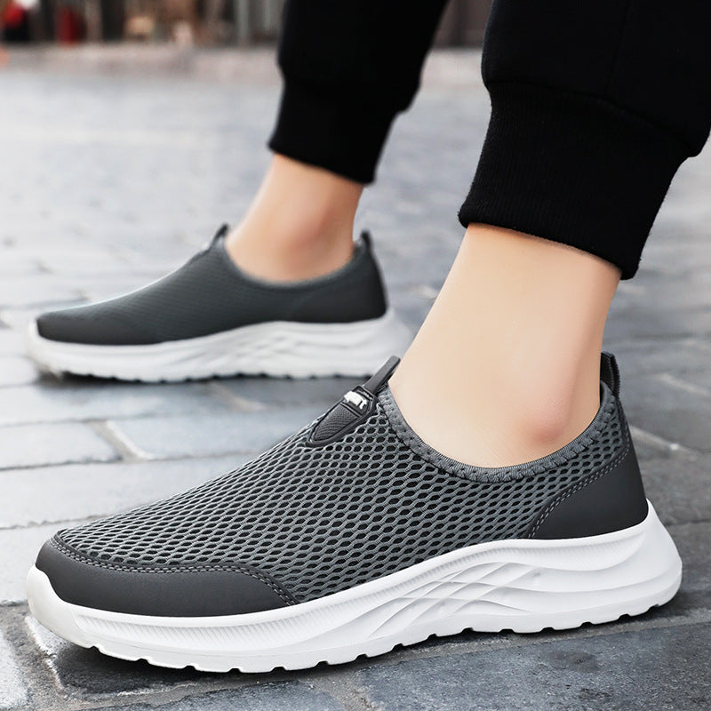 Damen Atmungsaktive Slip-On Sneakers mit elastischem Design R&B