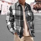 Herren Flanellhemd R&B