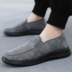 Damen Slip-On Mokassins mit atmungsaktiver Oberflächenstruktur R&B