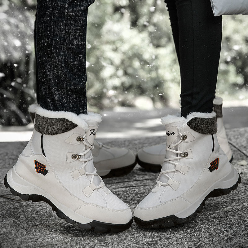 Damen Isolierte Winterstiefel mit rutschfester Sohle und weichem Innenfutter