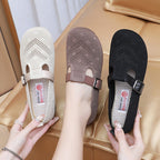 Damen Bequeme und atmungsaktive Clogs mit verstellbarem Riemen R&B