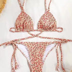 Damen Bikini-Set mit verspielten BindR&Bändern R&B
