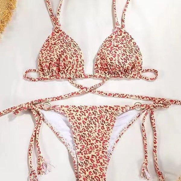 Damen Bikini-Set mit verspielten BindR&Bändern R&B