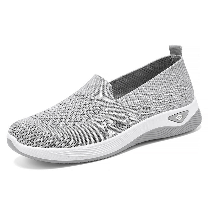 Damen Sportliche Slip-On Schuhe mit flexibler Sohle und atmungsaktivem Obermaterial R&B