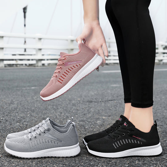 Damen Sportliche Mesh-Sneaker mit atmungsaktivem Obermaterial R&B