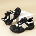 Damen Sportliche Outdoor-Sneaker mit stützender Sohle und atmungsaktiver Mesh-Oberfläche