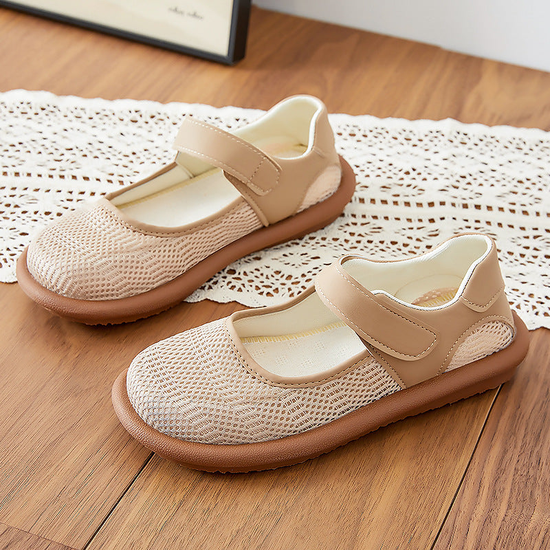 Damen Komfortable und atmungsaktive Klettverschluss-Schuhe R&B
