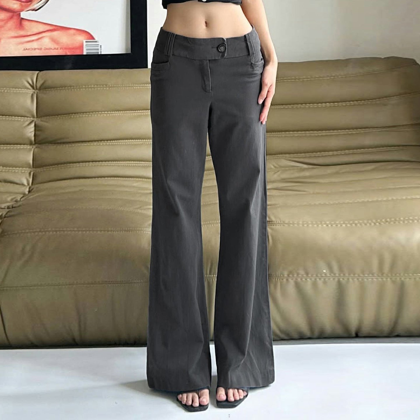 Damen Flared Pants im eleganten Schnitt R&B