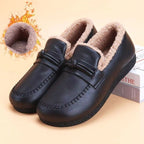 Damen warme Pantoffeln mit bequemen Fleece-Futter und rutschfester Sohle R&B
