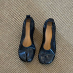 Damen Modische Ballerinas mit elegantem Schnitt und hohem Absatz R&B