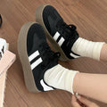Damen Sportliche Sneakers mit robustem Sohlenprofil