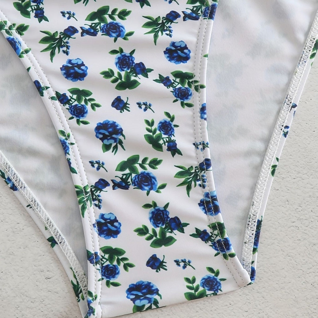 Damen Triangel-Bikini mit luxuriösen Details R&B
