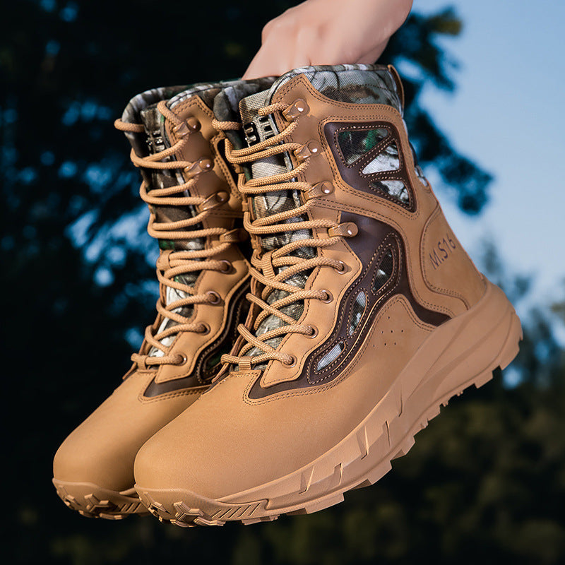 Damen Hochwertige Outdoor-Stiefel mit wasserdichtem Material und rutschfester Sohle