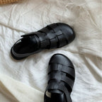 Damen Clogs mit dekorativem Flechtmuster und ergonomischer Sohlenkonstruktion R&B