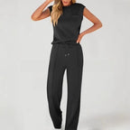 Damen Bequemes Freizeitanzug-Set mit weitem Schnitt und modischen Details R&B