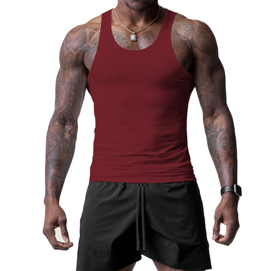 Herren Sportliches Tanktop und Shorts Set R&B