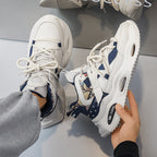 Damen sportliche und atmungsaktive High-Top Sneakers mit innovativer Dämpfungstechnologie