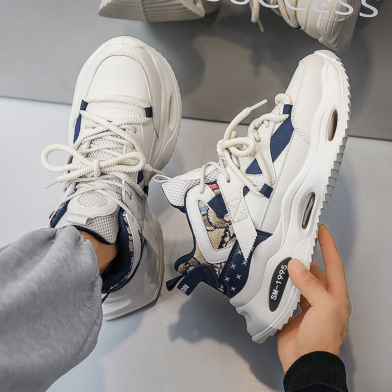 Damen sportliche und atmungsaktive High-Top Sneakers mit innovativer Dämpfungstechnologie