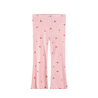 Mädchen Schlagleggings mit floralen Akzenten R&B