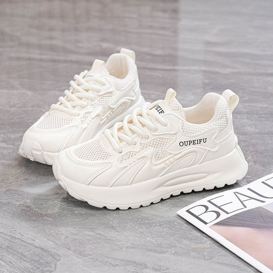 Damen Sportliche Sneaker mit modernem Design und atmungsaktiver Mesh-Oberfläche R&B