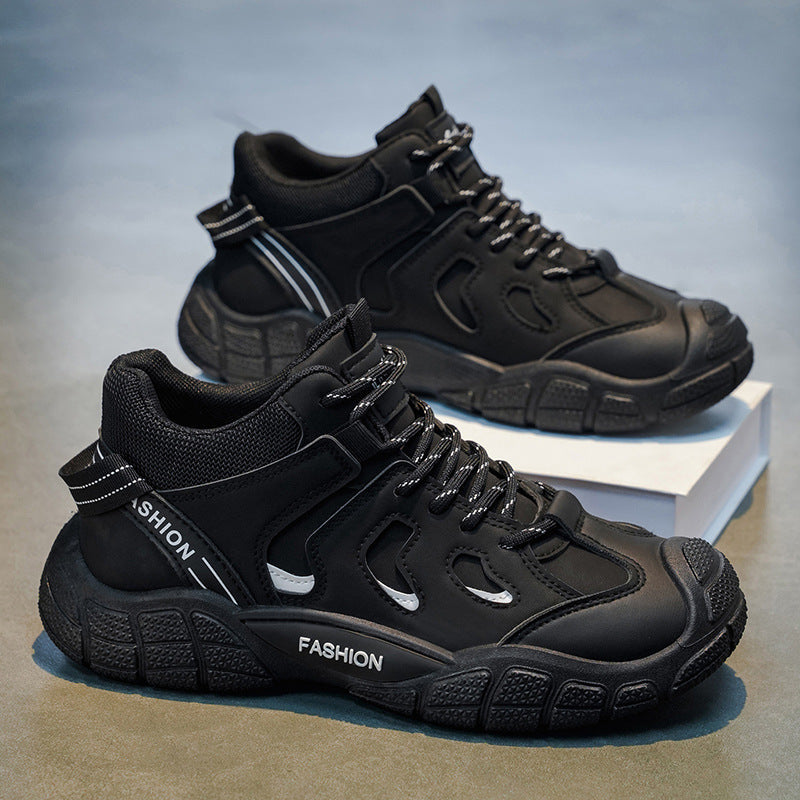 Damen Sportliche High-Top Sneakers mit atmungsaktiven Mesh-Einsätzen und rutschfester Sohle