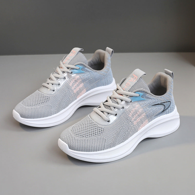 Damen Alltags sneakers mit atmungsaktiver Mesh-Oberfläche und dämpfender Sohle R&B