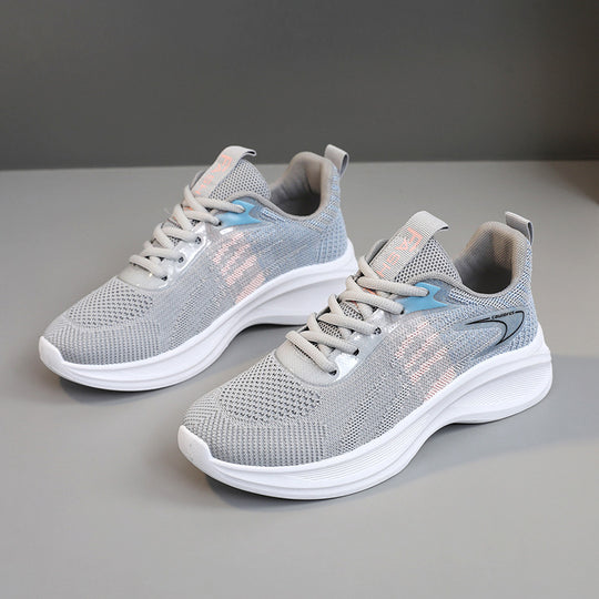Damen Alltags sneakers mit atmungsaktiver Mesh-Oberfläche und dämpfender Sohle R&B